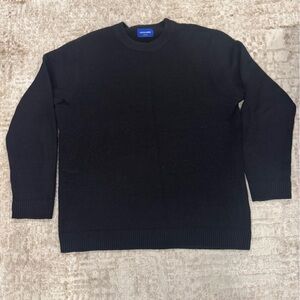 Jack & Jones Black Knit Crewneck Sweater